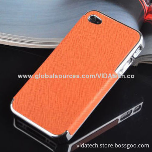 PU-coated Hard PC Case for iPhone 5/iPhone 5S